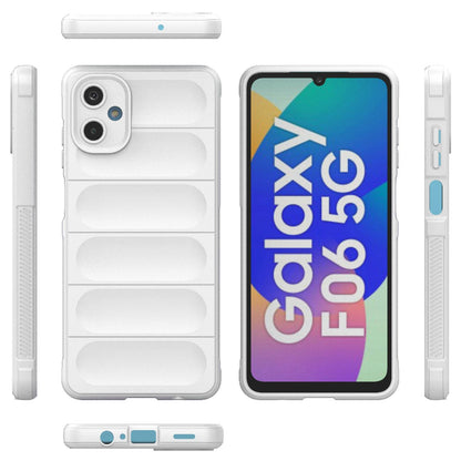 Samsung Galaxy F06 5G Magic Shield TPU + Flannel Protective Phone Case Cover, Shockproof Scratch Resistant
