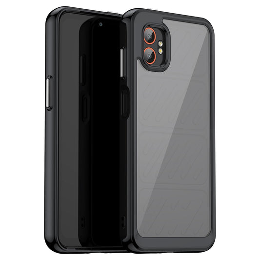 Samsung Galaxy Xcover 7 Pro Acrylic Hybrid TPU Protective Phone Case, Colourful Series Shockproof Cover