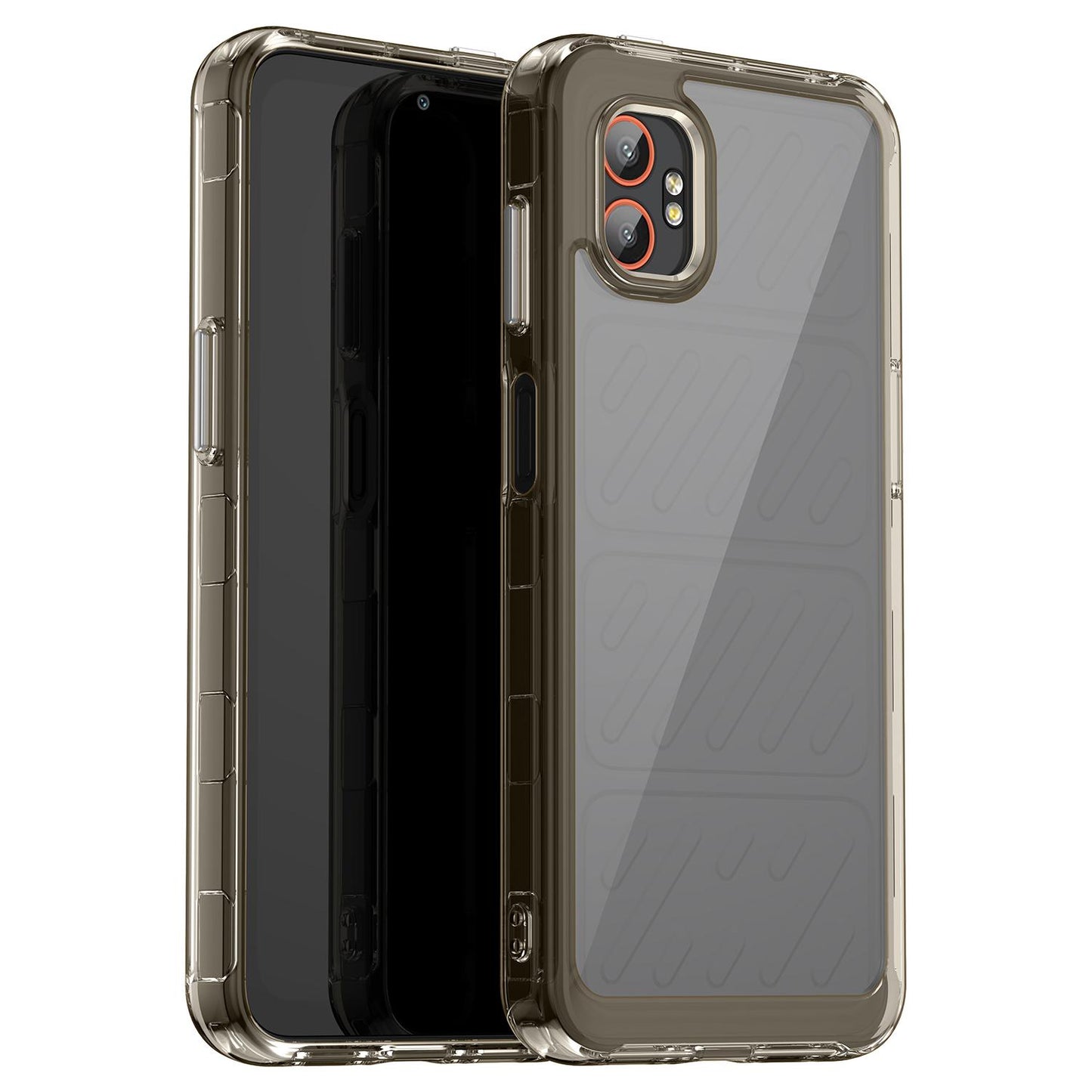 Samsung Galaxy Xcover 7 Pro Acrylic Hybrid TPU Protective Phone Case, Colourful Series Shockproof Cover