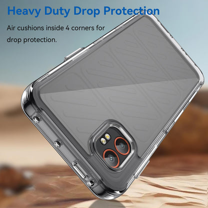 Samsung Galaxy Xcover 7 Pro Acrylic Hybrid TPU Protective Phone Case, Colourful Series Shockproof Cover