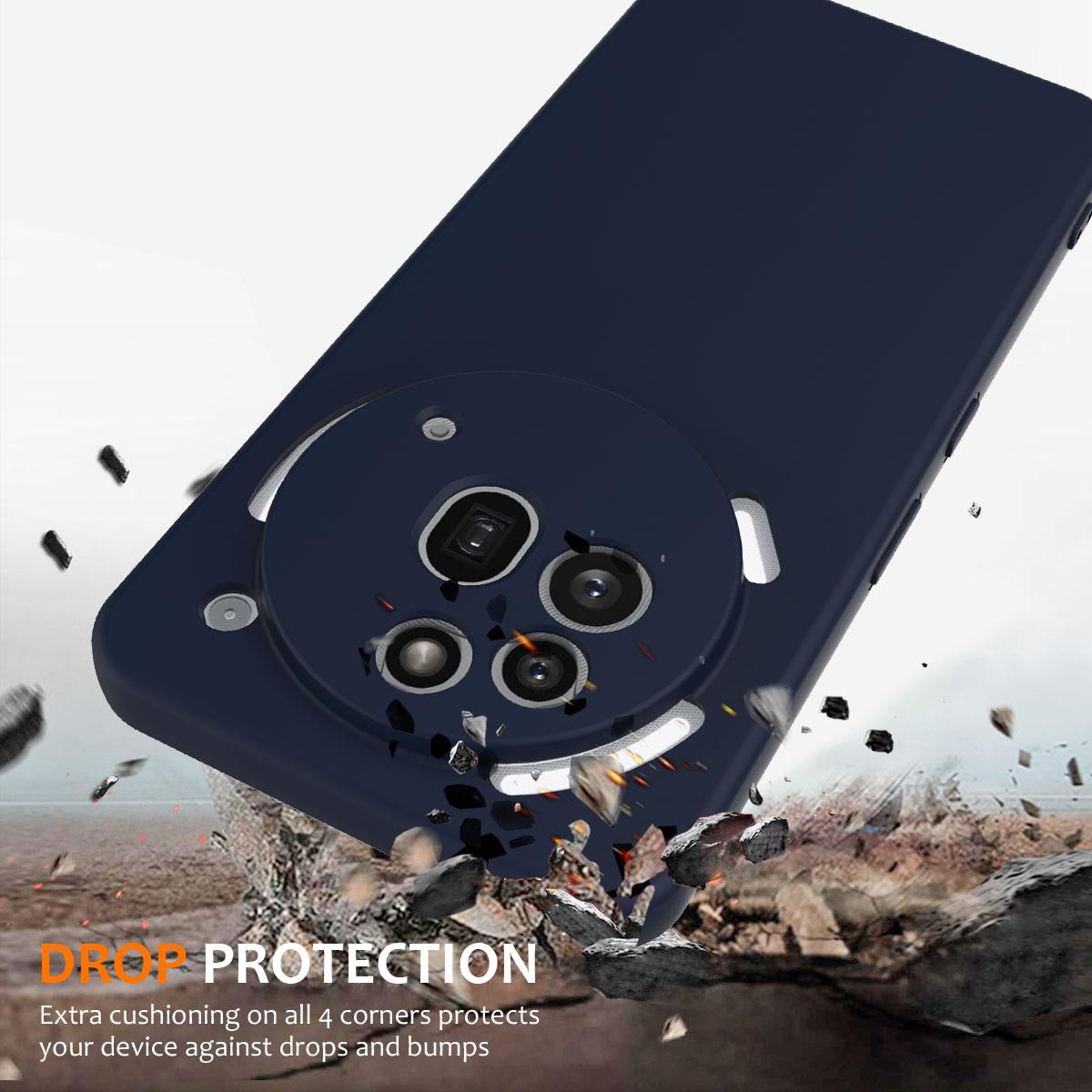 Nothing Phone 3a Pro Shockproof Silicone MagSafe Phone Case with Microfibre Lining Magnetic Cover