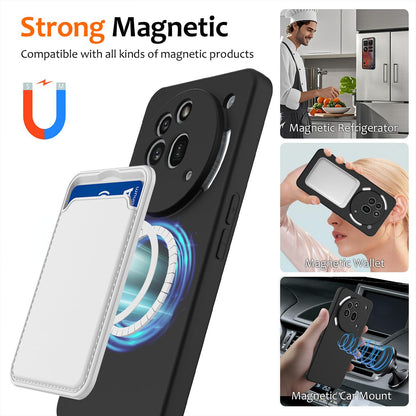 Nothing Phone 3a Pro Shockproof Silicone MagSafe Phone Case with Microfibre Lining Magnetic Cover