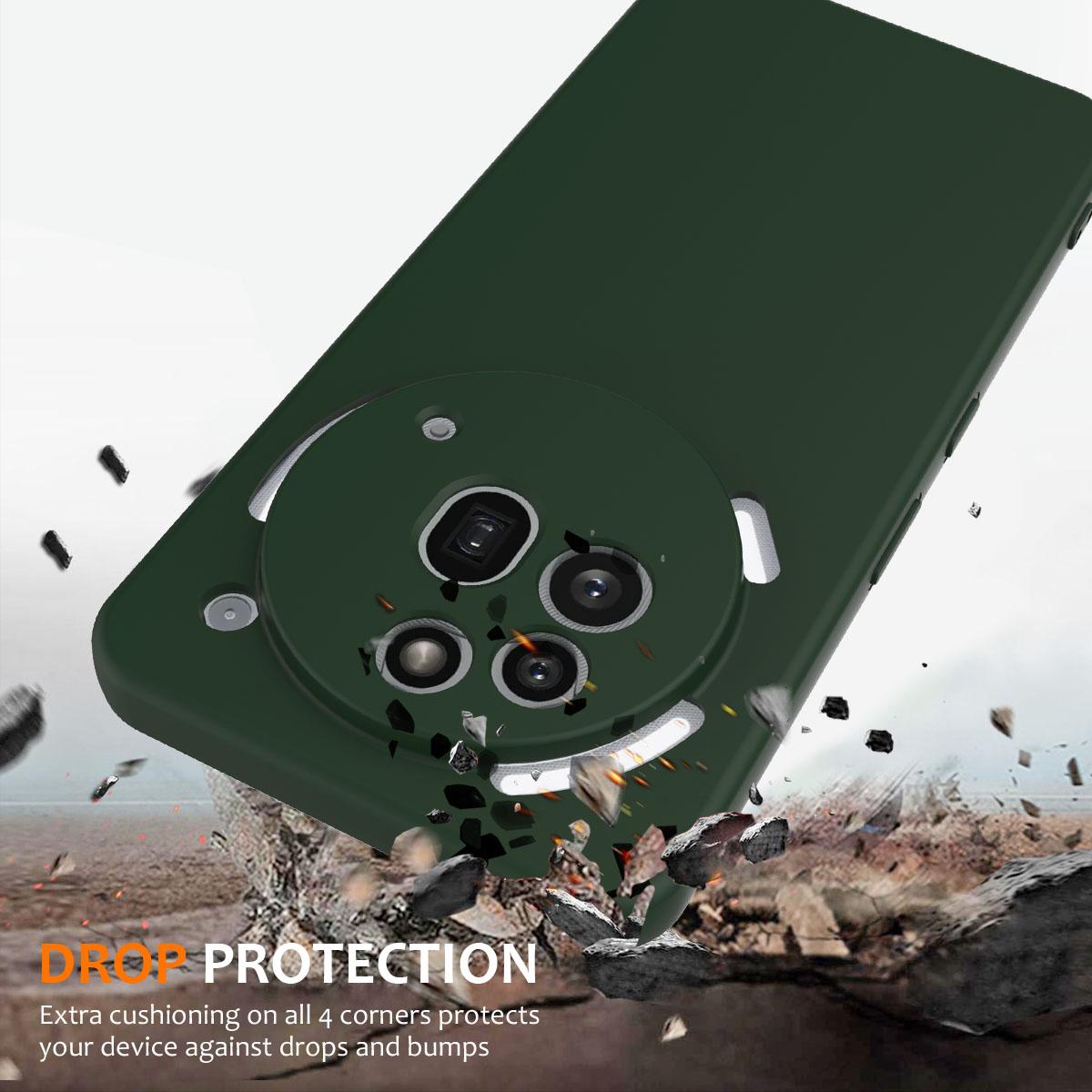Nothing Phone 3a Pro Shockproof Silicone MagSafe Phone Case with Microfibre Lining Magnetic Cover