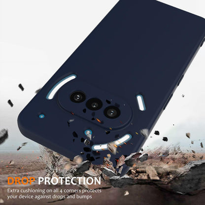 Nothing Phone 3a Shockproof Silicone MagSafe Phone Case with Microfibre Lining Magnetic Cover
