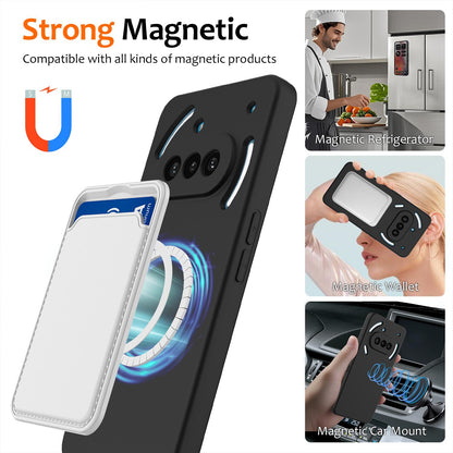 Nothing Phone 3a Shockproof Silicone MagSafe Phone Case with Microfibre Lining Magnetic Cover