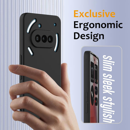 Nothing Phone 3a Shockproof Silicone MagSafe Phone Case with Microfibre Lining Magnetic Cover