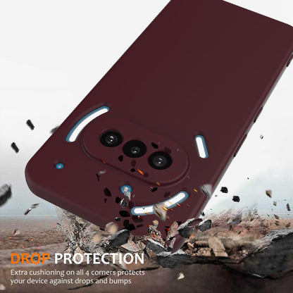 Nothing Phone 3a Shockproof Silicone MagSafe Phone Case with Microfibre Lining Magnetic Cover