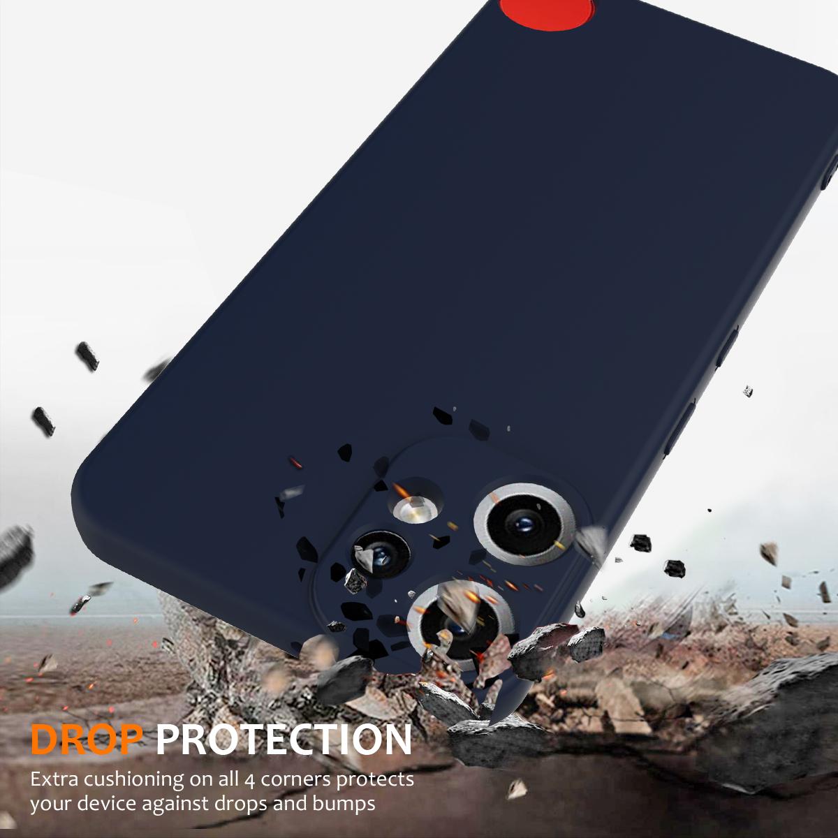 Nothing CMF Phone 2 Pro Shockproof Silicone MagSafe Phone Case with Microfibre Lining Magnetic Cover