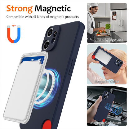 Nothing CMF Phone 2 Pro Shockproof Silicone MagSafe Phone Case with Microfibre Lining Magnetic Cover