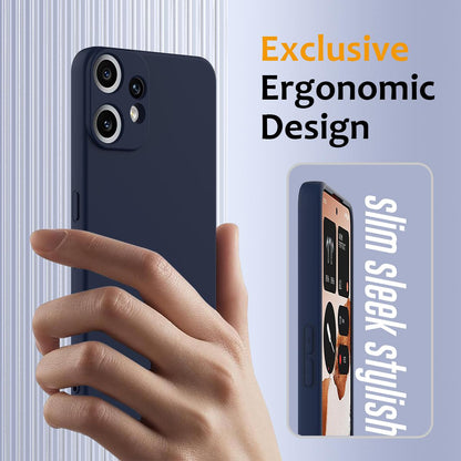 Nothing CMF Phone 2 Pro Shockproof Silicone MagSafe Phone Case with Microfibre Lining Magnetic Cover