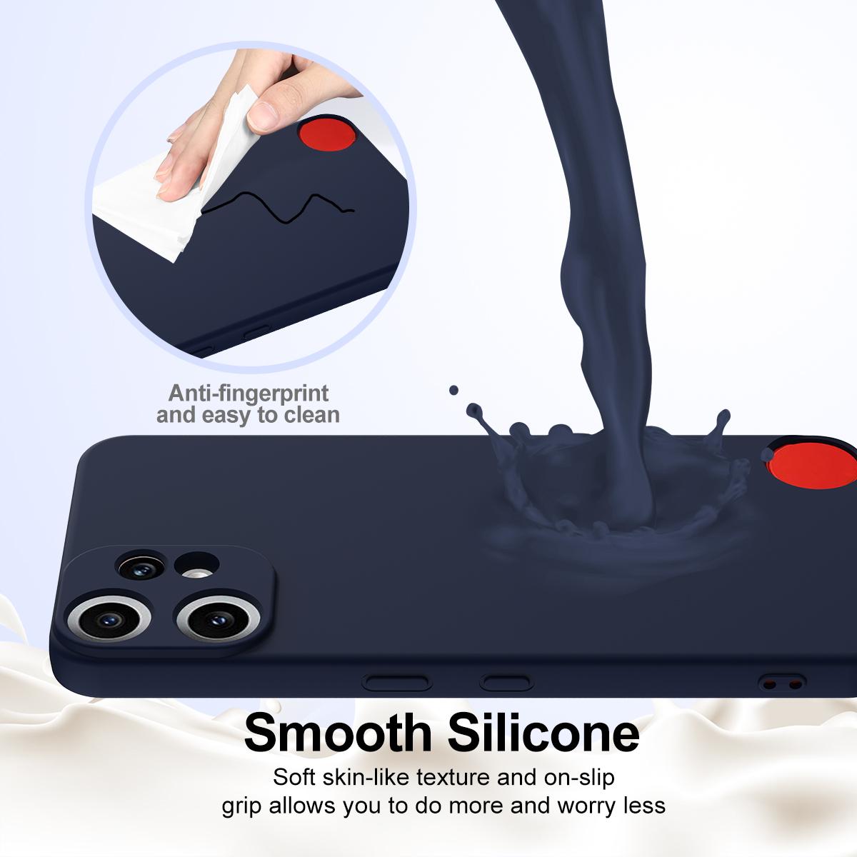 Nothing CMF Phone 2 Pro Shockproof Silicone MagSafe Phone Case with Microfibre Lining Magnetic Cover