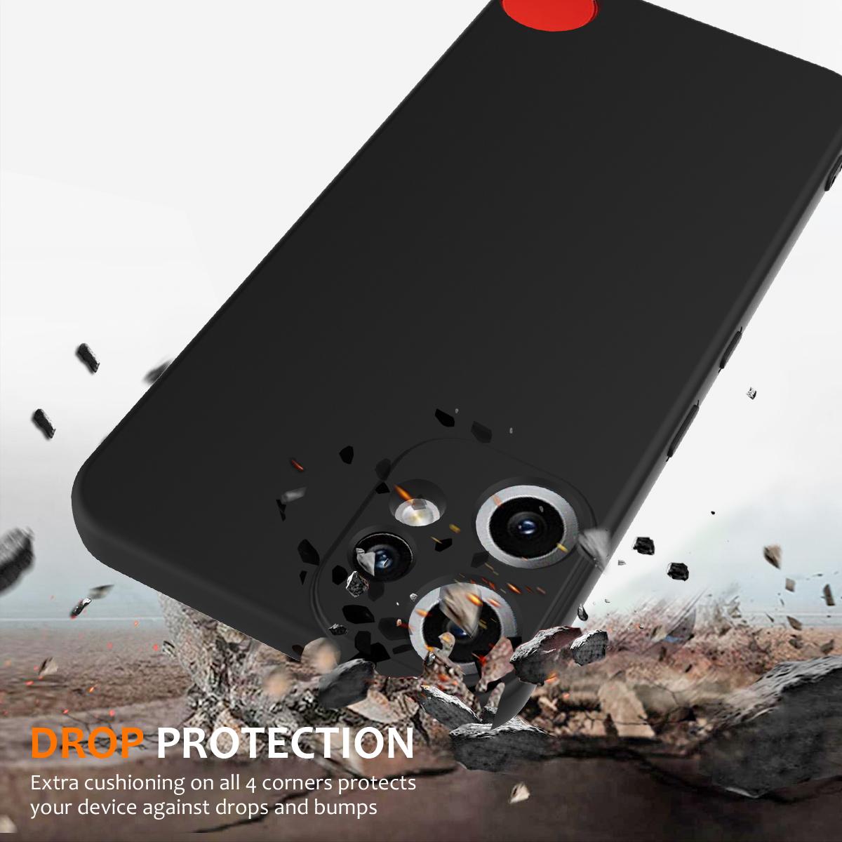 Nothing CMF Phone 2 Pro Shockproof Silicone MagSafe Phone Case with Microfibre Lining Magnetic Cover