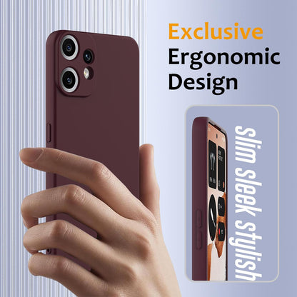 Nothing CMF Phone 2 Pro Shockproof Silicone MagSafe Phone Case with Microfibre Lining Magnetic Cover