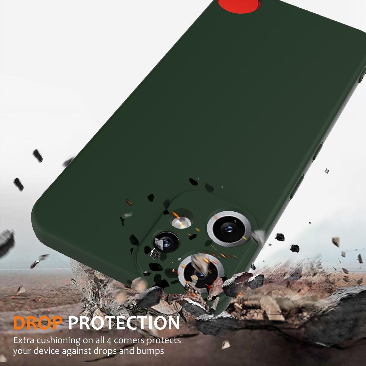 Nothing CMF Phone 2 Pro Shockproof Silicone MagSafe Phone Case with Microfibre Lining Magnetic Cover
