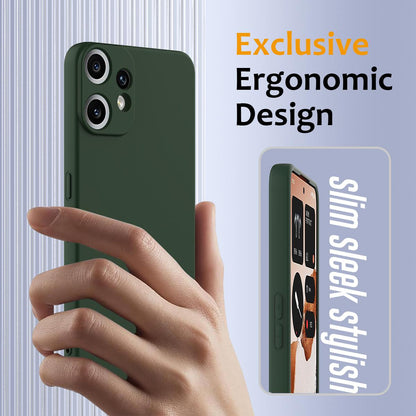 Nothing CMF Phone 2 Pro Shockproof Silicone MagSafe Phone Case with Microfibre Lining Magnetic Cover