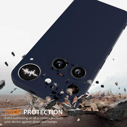 Nothing Phone 3 Shockproof Silicone MagSafe Phone Case with Microfibre Lining Magnetic Cover