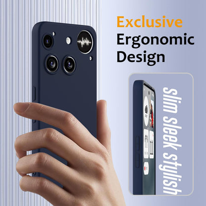 Nothing Phone 3 Shockproof Silicone MagSafe Phone Case with Microfibre Lining Magnetic Cover