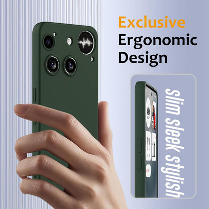 Nothing Phone 3 Shockproof Silicone MagSafe Phone Case with Microfibre Lining Magnetic Cover