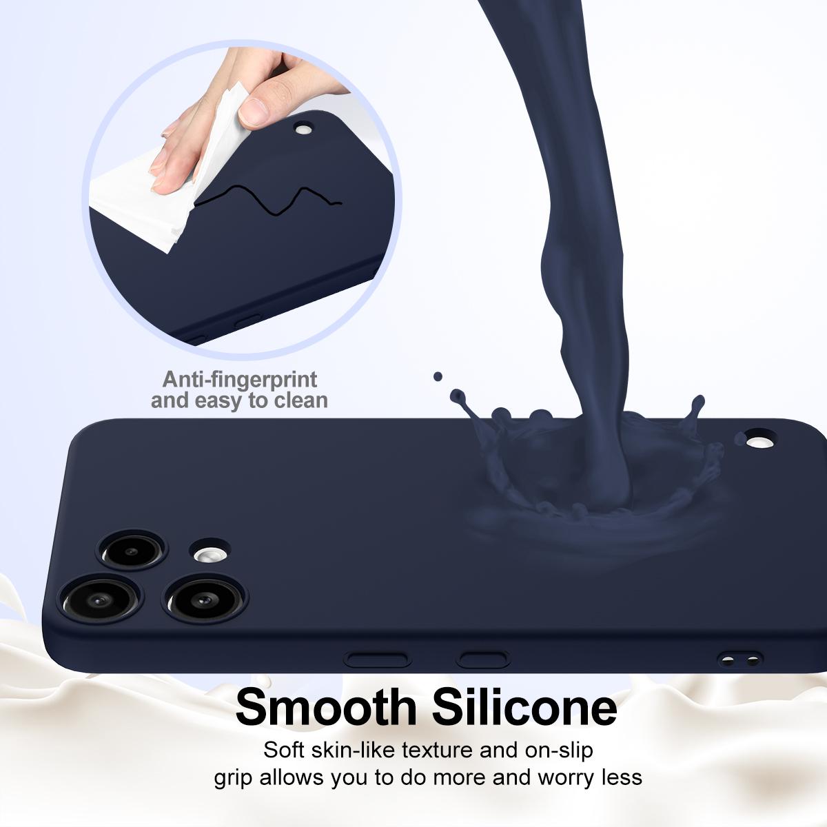 Nothing Phone 3a Lite Shockproof Silicone MagSafe Phone Case with Microfibre Lining Magnetic Cover