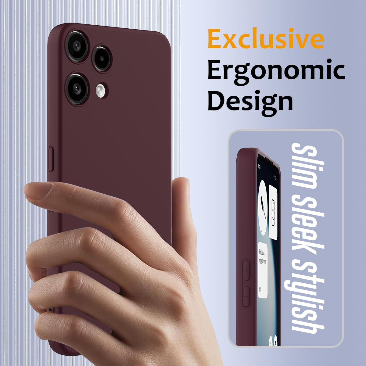 Nothing Phone 3a Lite Shockproof Silicone MagSafe Phone Case with Microfibre Lining Magnetic Cover