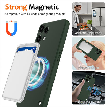 Nothing Phone 3a Lite Shockproof Silicone MagSafe Phone Case with Microfibre Lining Magnetic Cover