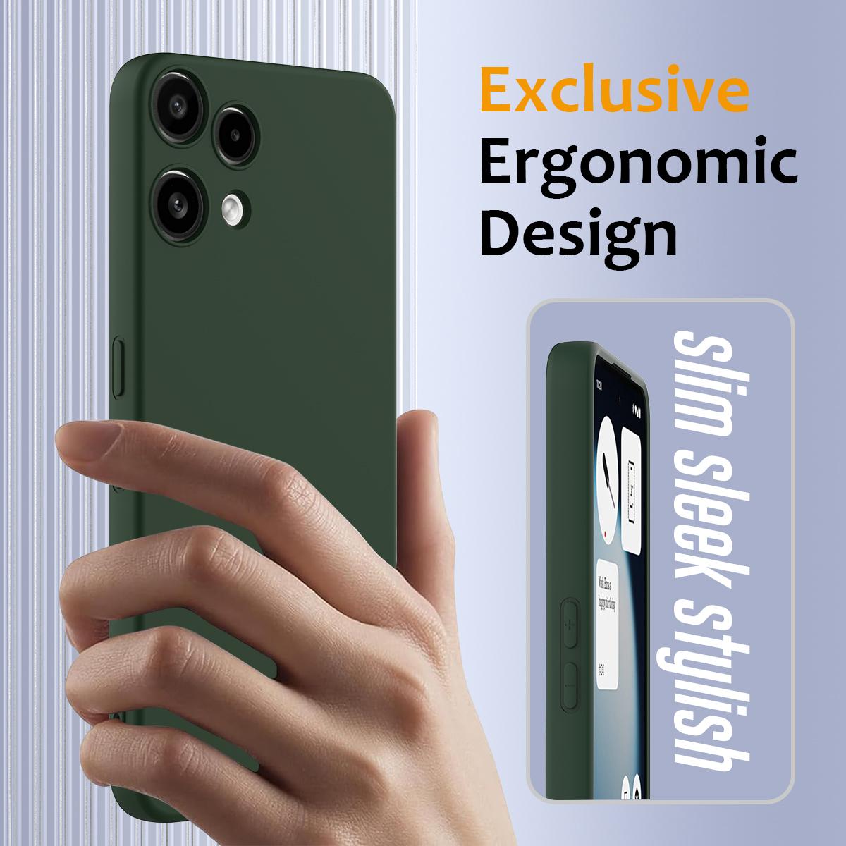 Nothing Phone 3a Lite Shockproof Silicone MagSafe Phone Case with Microfibre Lining Magnetic Cover