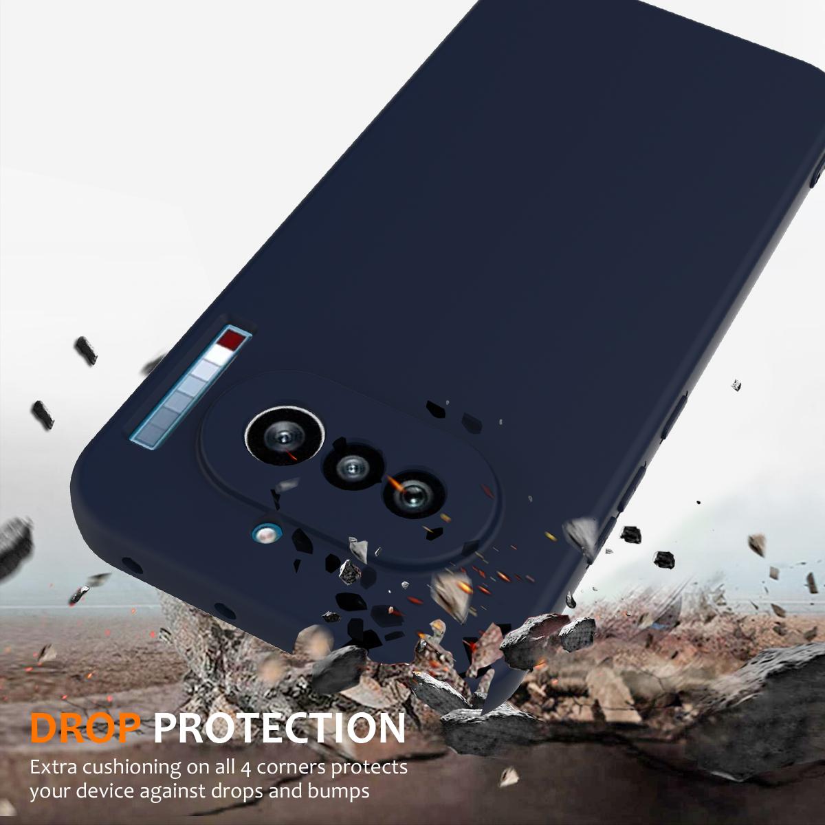Nothing Phone 4a Shockproof Silicone MagSafe Phone Case with Microfibre Lining Magnetic Cover