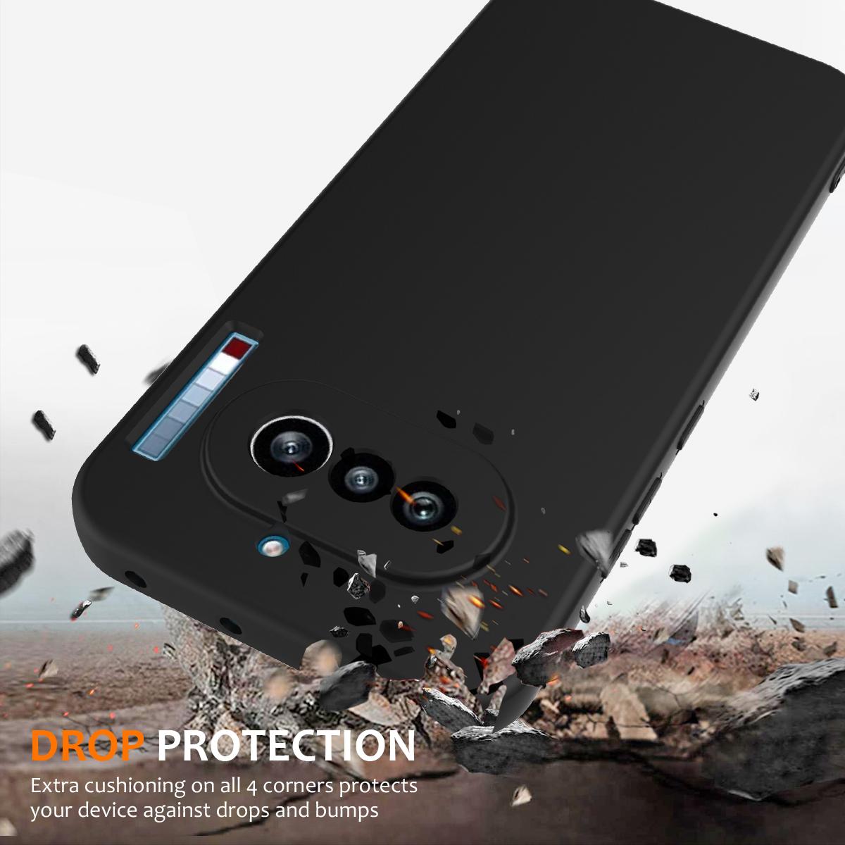 Nothing Phone 4a Shockproof Silicone MagSafe Phone Case with Microfibre Lining Magnetic Cover