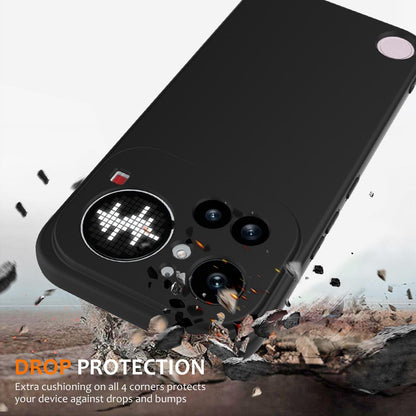 Nothing Phone 4a Pro Shockproof Silicone MagSafe Phone Case with Microfibre Lining Magnetic Cover
