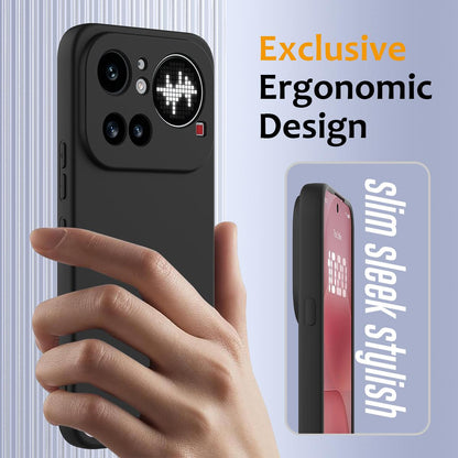 Nothing Phone 4a Pro Shockproof Silicone MagSafe Phone Case with Microfibre Lining Magnetic Cover