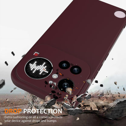 Nothing Phone 4a Pro Shockproof Silicone MagSafe Phone Case with Microfibre Lining Magnetic Cover