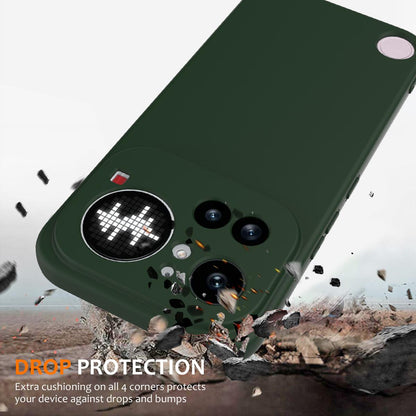 Nothing Phone 4a Pro Shockproof Silicone MagSafe Phone Case with Microfibre Lining Magnetic Cover