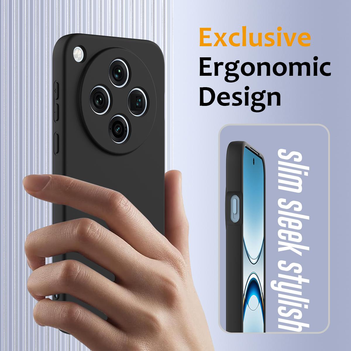 OPPO Find X8 Shockproof Silicone MagSafe Phone Case with Microfibre Lining Magnetic Cover