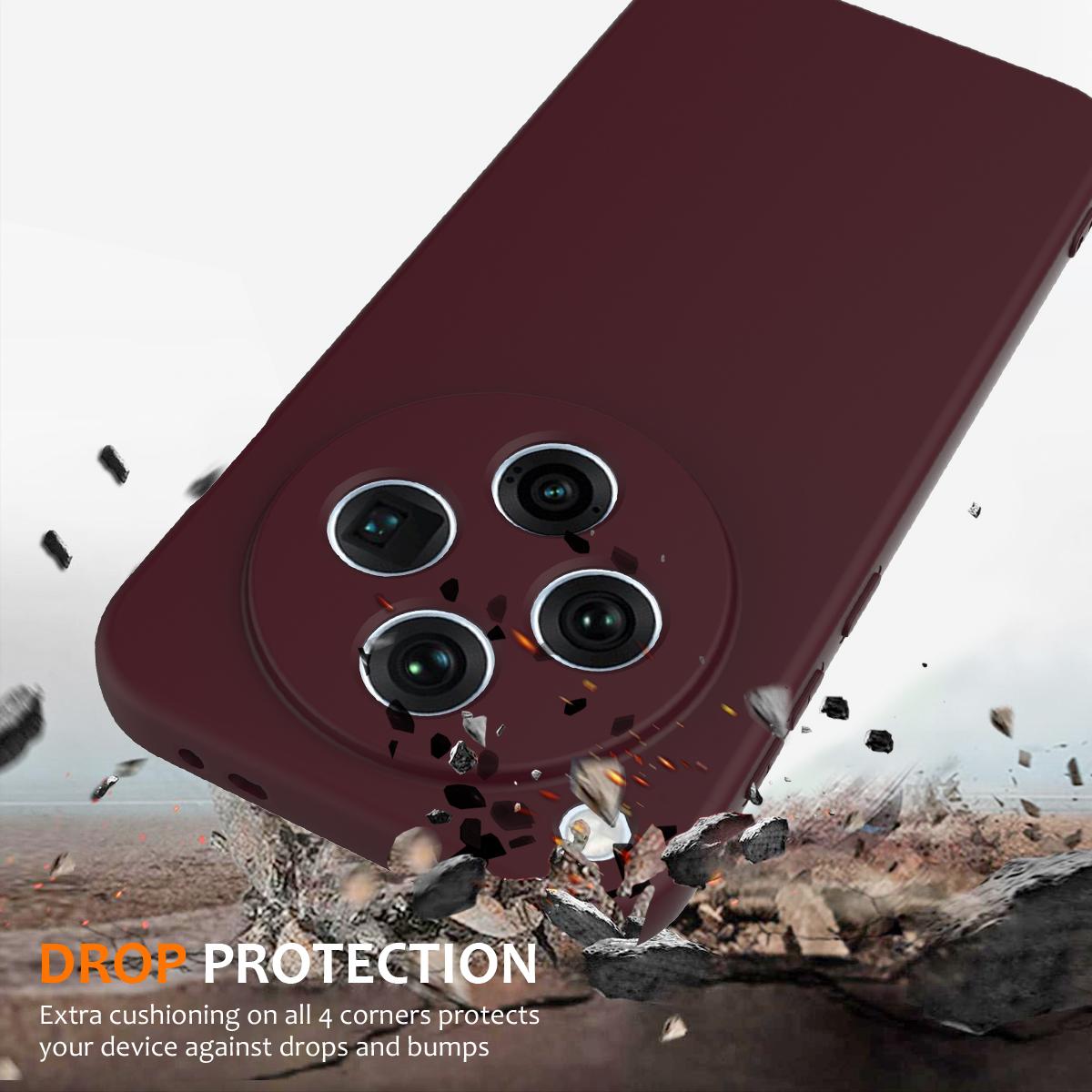 OPPO Find X8 Shockproof Silicone MagSafe Phone Case with Microfibre Lining Magnetic Cover