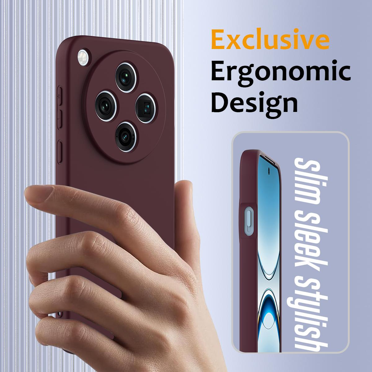 OPPO Find X8 Shockproof Silicone MagSafe Phone Case with Microfibre Lining Magnetic Cover