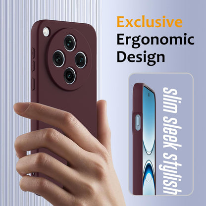 OPPO Find X8 Shockproof Silicone MagSafe Phone Case with Microfibre Lining Magnetic Cover