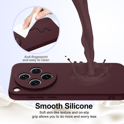 OPPO Find X8 Shockproof Silicone MagSafe Phone Case with Microfibre Lining Magnetic Cover