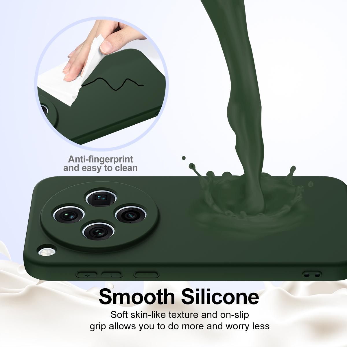 OPPO Find X8 Shockproof Silicone MagSafe Phone Case with Microfibre Lining Magnetic Cover