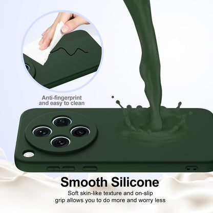 OPPO Find X8 Shockproof Silicone MagSafe Phone Case with Microfibre Lining Magnetic Cover