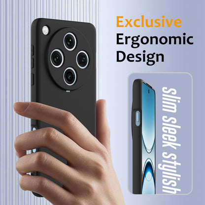 OPPO Find X8 Pro Shockproof Silicone MagSafe Phone Case with Microfibre Lining Magnetic Cover