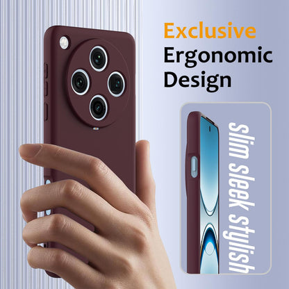 OPPO Find X8 Pro Shockproof Silicone MagSafe Phone Case with Microfibre Lining Magnetic Cover