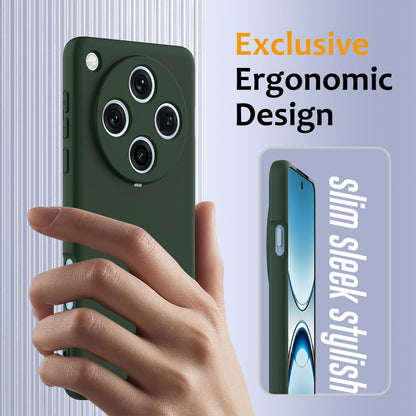 OPPO Find X8 Pro Shockproof Silicone MagSafe Phone Case with Microfibre Lining Magnetic Cover