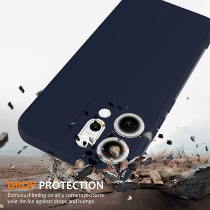 OPPO Reno14 Pro 5G Global Shockproof Silicone MagSafe Phone Case with Microfibre Lining Magnetic Cover