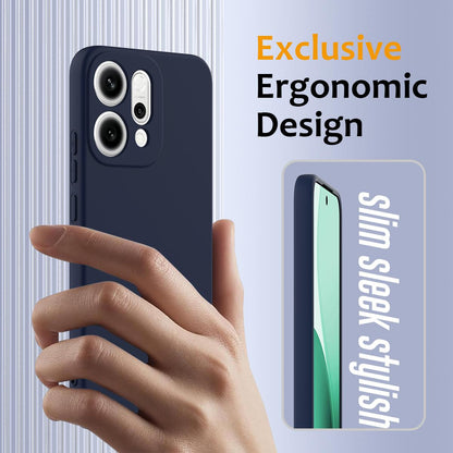 OPPO Reno14 Pro 5G Global Shockproof Silicone MagSafe Phone Case with Microfibre Lining Magnetic Cover