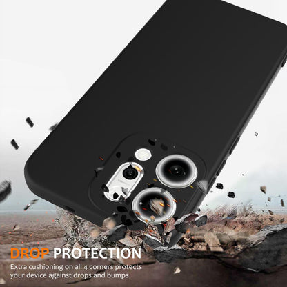 OPPO Reno14 Pro 5G Global Shockproof Silicone MagSafe Phone Case with Microfibre Lining Magnetic Cover