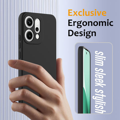 OPPO Reno14 Pro 5G Global Shockproof Silicone MagSafe Phone Case with Microfibre Lining Magnetic Cover