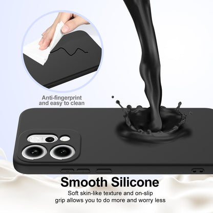 OPPO Reno14 Pro 5G Global Shockproof Silicone MagSafe Phone Case with Microfibre Lining Magnetic Cover
