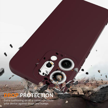 OPPO Reno14 Pro 5G Global Shockproof Silicone MagSafe Phone Case with Microfibre Lining Magnetic Cover