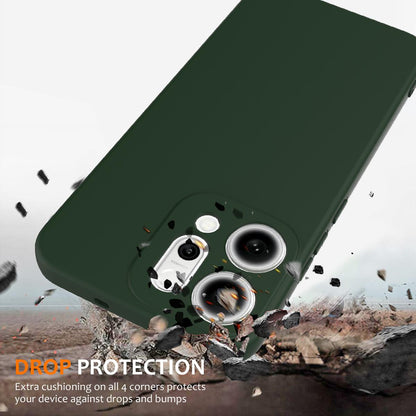 OPPO Reno14 Pro 5G Global Shockproof Silicone MagSafe Phone Case with Microfibre Lining Magnetic Cover
