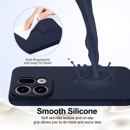 OPPO Find X9 Shockproof Silicone MagSafe Phone Case with Microfibre Lining Magnetic Cover